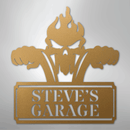 Custom Metal Wall Art - Personalized Dad's Motorcycle Sign