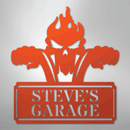 Custom Metal Wall Art - Personalized Dad's Motorcycle Sign