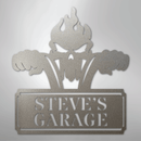 Custom Metal Wall Art - Personalized Dad's Motorcycle Sign