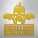 Custom Metal Wall Art - Personalized Dad's Motorcycle Sign