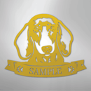 Custom Metal Wall Art - Personalized Dachshund Sign