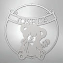 Custom Metal Wall Art - Personalized Newborn Sign