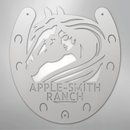 Custom Metal Sign - Personalized Horse Farm Housewarming Plaque