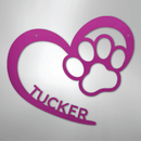 Custom Metal Wall Art - Personalized Puppy Sign