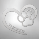 Custom Metal Wall Art - Personalized Puppy Sign