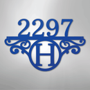 Custom Metal Wall Art - Personalized Address Sign