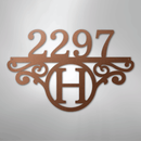 Custom Metal Wall Art - Personalized Address Sign