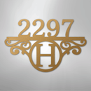 Custom Metal Wall Art - Personalized Address Sign