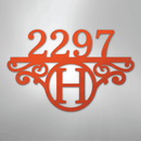 Custom Metal Wall Art - Personalized Address Sign