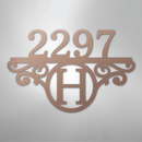 Custom Metal Wall Art - Personalized Address Sign
