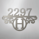 Custom Metal Wall Art - Personalized Address Sign