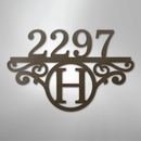 Custom Metal Wall Art - Personalized Address Sign