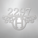 Custom Metal Wall Art - Personalized Address Sign