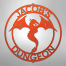 Custom Metal Wall Art - Personalized Dragon Sign