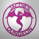 Custom Metal Wall Art - Personalized Dragon Sign