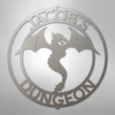 Custom Metal Wall Art - Personalized Dragon Sign