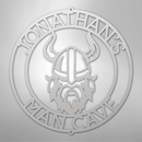 Custom Metal Wall Art - Personalized Viking Circle Monogram Sign