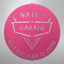 Custom Metal Wall Art - Personalized Classic Car Garage Plaque
