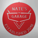 Custom Metal Wall Art - Personalized Classic Car Garage Plaque