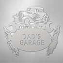 Custom Metal Wall Art - Personalized Dad's Garage Sign