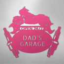 Custom Metal Wall Art - Personalized Dad's Garage Sign