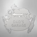 Custom Metal Wall Art - Personalized Dad's Garage Sign