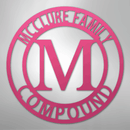 Custom Metal Wall Art - Split Letter Family Name Sign