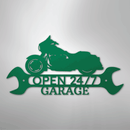 Custom Metal Wall Art - Personalized Garage Sign