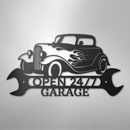 Custom Metal Wall Art - Personalized Garage Sign
