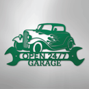 Custom Metal Wall Art - Personalized Garage Sign