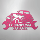 Custom Metal Wall Art - Personalized Garage Sign
