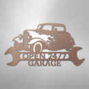 Custom Metal Wall Art - Personalized Garage Sign