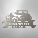 Custom Metal Wall Art - Personalized Garage Sign