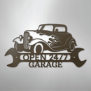 Custom Metal Wall Art - Personalized Garage Sign
