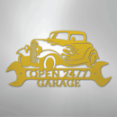 Custom Metal Wall Art - Personalized Garage Sign