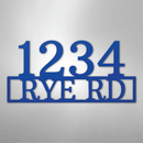 Custom Metal Wall Art - Personalized Home Address Sign