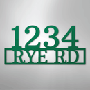 Custom Metal Wall Art - Personalized Home Address Sign