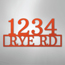 Custom Metal Wall Art - Personalized Home Address Sign
