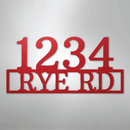 Custom Metal Wall Art - Personalized Home Address Sign