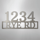 Custom Metal Wall Art - Personalized Home Address Sign