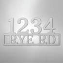 Custom Metal Wall Art - Personalized Home Address Sign
