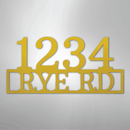 Custom Metal Wall Art - Personalized Home Address Sign