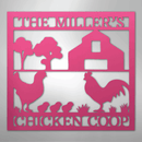 Custom Metal Wall Art - Homestead Chicken Coop Sign