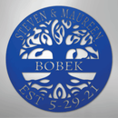 Custom Metal Wall Art - Personalized Tree of Life Sign