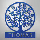 Custom Metal Wall Art - Personalized Tree of Life Name Monogram Sign