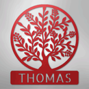 Custom Metal Wall Art - Personalized Tree of Life Name Monogram Sign