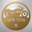 Custom Metal Wall Art - Personalized Biker Monogram Sign
