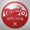 Custom Metal Wall Art - Personalized Biker Monogram Sign