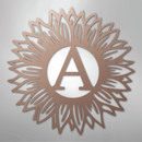 Custom Metal Wall Art - Personalized Sunflower Sign
