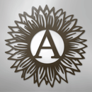 Custom Metal Wall Art - Personalized Sunflower Sign